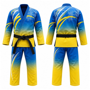 Uniforme de Jiu Jitsu de Alta Calidad 100%, Kimono de Entrenamiento BJJ Ligero, Preencogido, Tejido de Perlas, Cinturón Incluido, Uniforme de MMA - Product Image 1
