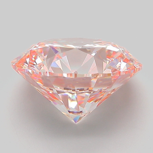 Diamant rose rond de 7 carats, coupe brillante, couleur fantaisie rare, diamant non monté pour un chef-d'œuvre de joaillerie de luxe sur mesure - Product Image 6