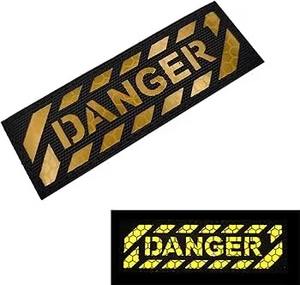 Nouveau design, patch en tissu réfléchissant multicolore personnalisé, patch drapeau IR découpé au laser, excellente qualité, bordure découpée à chaud ou au laser pour casquette - Product Image 3