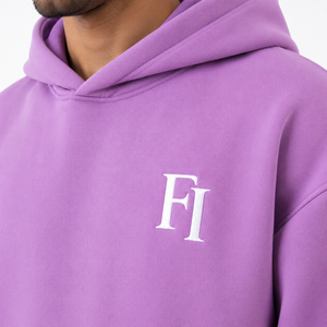 Ensemble de survêtement deux pièces 100 % coton pour hommes et femmes, personnalisable avec broderie, sweats à capuche oversize et manches raglan, fabrication OEM - Product Image 5