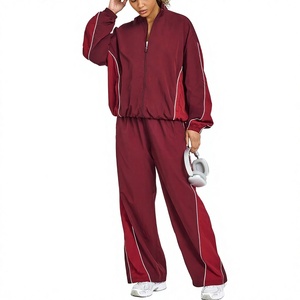 Hot Selling Unisex Winter Sportswear Windbreaker Set Breathable <b>Waterproof</b> <b>Tracksuit</b> 100% Nylon Lightweight 2-in-1 Design Nurak - Product Image 1