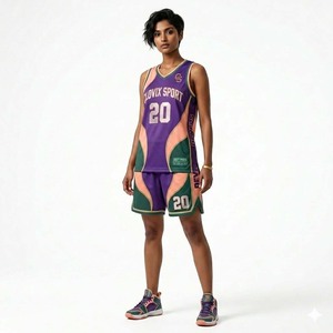 Professional Customized Athletic Apparel High-Performance Sublimated Basketball Jersey Clovix Sport Brand Team Uniform - Product Image 1