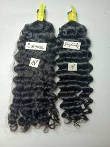 ผลิตภัณฑ์เส้นผมจำนวนมากผลิตในปริมาณมากด้วยสีและขนาดผมมนุษย์เวียดนาม - Product Image 4