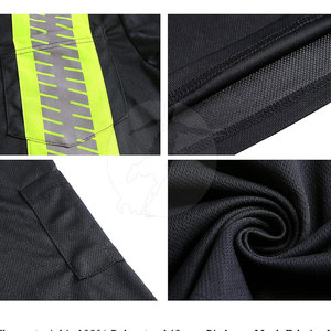 Camisa de Seguridad de Alta Visibilidad para Trabajadores de la Construcción, Manga Larga, Tela Ligera, Detalles Reflectantes, Pedido al por Mayor - Product Image 5