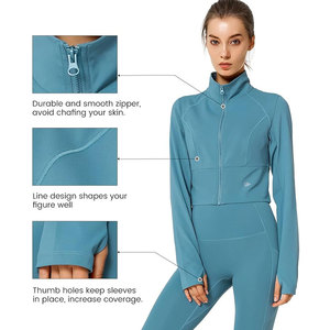 Chaquetas Deportivas para Mujer de Tela Cómoda, Suministro Directo de Fábrica, Secado Rápido, Precio al por Mayor, Diseño Único - Product Image 5