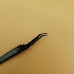 Pinzas para Cejas de Color Personalizado, Curvas, para Volumen de Pestañas, de Acero Inoxidable, Caja de Suministros Profesionales para Pestañas, OEM - Product Image 2