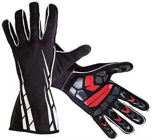 Gants de karting haut de gamme, fabricant OEM, avec ajustement flexible, surface antidérapante durable, personnalisation de la marque et marque privée - Product Image 6