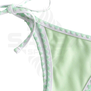 Conjunto de bikinis para mujer de alta calidad, trajes de baño triangulares para playa y baño, pedido al por mayor de fábrica - Product Image 5