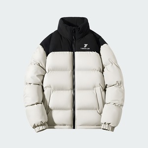 Veste matelassée unisexe personnalisée en usine, imperméable, écologique, chaude, décontractée, pour l'extérieur, avec logo frontal - Product Image 6