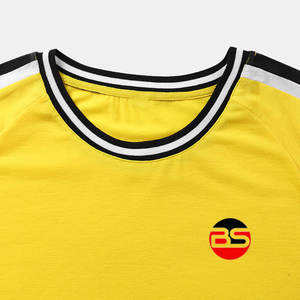 Camiseta de hombre con logo personalizado de nuevo estilo, 100% algodón, ligera, de corte holgado y tela suave, de Burhan Sports - Product Image 3
