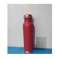 Bouteille d'eau en cuivre Eco Smart conçue pour une hydratation durable à la maison, au bureau, à la salle de sport, en extérieur et en voyage.