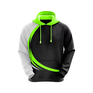 Sudadera con Capucha Sublimada Personalizada para Hombre, Sudadera con Capucha Estampada, Ropa Deportiva, Ropa de Gimnasio, Estilo Casual - Product Image 4