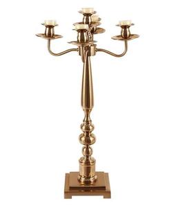 Premium Quality Unique Design Gold Plated Metal <b>Candelabra</b> Handmade Eco-Friendly Durable Candle Holder Classic Christmas Easter - Product Image 4