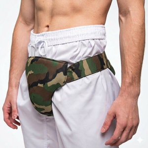 Protège-entrejambe de boxe camouflage professionnel pour l'entraînement et le combat - Product Image 1