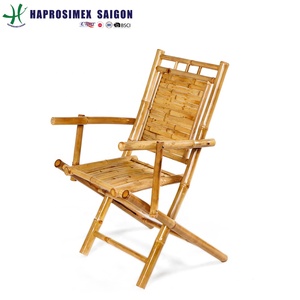 Chaise en bambou pliante extérieure de conception traditionnelle pour l'usage de cuisine - Product Image 1
