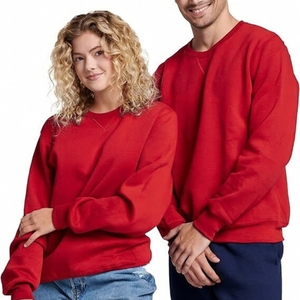 Sweat-shirt à col rond oversize de style streetwear pour hommes, couleur unie décontractée, manches longues, sweat-shirt pour hommes 330Gsm, vente en gros - Product Image 1