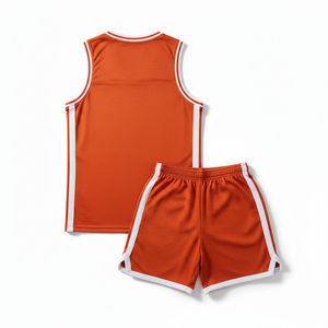 Maillot de basketball personnalisable respirant de haute qualité pour hommes et femmes, coupe athlétique sans manches en maille à séchage rapide pour l'été - Product Image 5