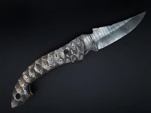 Couteau pliant artisanal en acier inoxydable personnalisé PERKIN STEEL INDUSTRIES avec manche en acier et étui en acier, OEM, vente en gros à bas prix, couteau de camping - Product Image 3