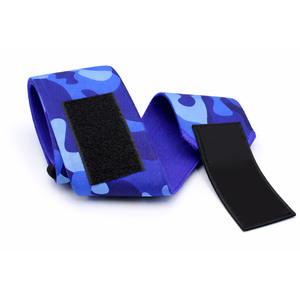 Attelle de coude élastique camouflage bleu 2026 avec sangle de compression réglable pour la gym, le fitness et l'haltérophilie - Product Image 5
