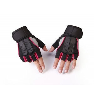 Guantes de Ciclismo Transpirables de Medio Dedo, Guantes Deportivos Antideslizantes y Transpirables para Gimnasio, Montañismo, Fitness, Spandex Universal - Product Image 3