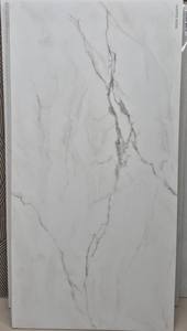 Carreaux de porcelaine effet marbre blanc moderne 600x1200mm (60x120cm / 24x48 pouces) - Grandes dimensions 60x120cm - Carreaux vitrifiés émaillés - Product Image 6