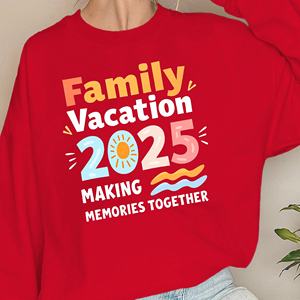 Sudaderas de mujer Family Vacation 2025 Making Memories - Product Image 3
