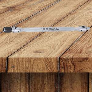 Adaptador de doble cabezal flexible con liberación rápida 1/4"Dr. X 1/4H X 227mmL OEM DIY ITA Tools - Product Image 2