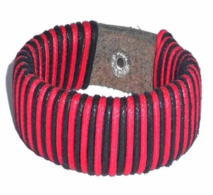 High Quality Vintage Style Side-Wrapped <b>Leather</b> <b>Bracelets</b> Hot Sale Jewelry Findings & Components at Wholesale Price - Product Image 4