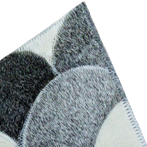 Vente en gros de tapis à poils en cuir de vachette de luxe faits à la main tapis en cuir de fourrure à motif unique antidérapant avec appel intemporel 1 pièce de quantité minimale de commande - Product Image 5