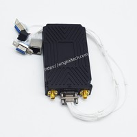 Radio SDR en réseau aérien FHSS Hopping 4W Compact COFDM MIMO 1-100Mbps Liaison de données multi-sauts pour la cartographie et l'inspection à distance des drones