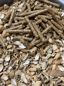 Déchets agricoles, coques d'arachides, granulés de biomasse - Product Image 1