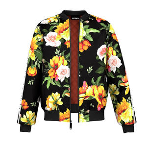 Blouson aviateur unisexe personnalisable, imperméable au vent, léger, avec logo personnalisé, vêtements d'extérieur décontractés et aux couleurs disponibles en gros OEM/ODM - Product Image 1