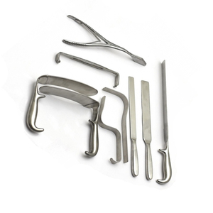 Ensemble d'instruments manuels pour les fessiers, qualité supérieure, neuf, 9 pièces, chirurgie plastique, acier inoxydable, certifié CE, Tegra Classe II - Product Image 3