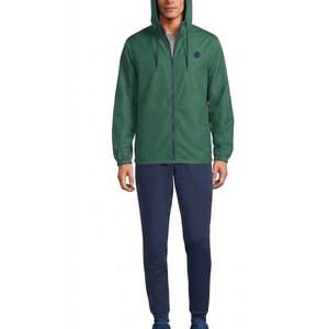 Premium Men <b>Wind</b> <b>Breaker</b> Suit Lightweight Full Zip Jacket And Athletic Bottom For Running Gym Training Outdoor Sports And Daily - Product Image 1