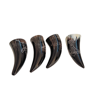 Top Selling Viking Drinking Horn Mug Premium Natural Material Handmade Design Ideal <b>Collectors</b> Gift <b>Item</b> - Product Image 1