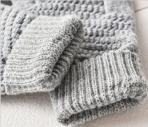 Gants et mitaines antidérapants personnalisés avec logo, à pois, adaptés à l'extérieur, style uni, en tissu tricoté pour l'hiver - Product Image 6