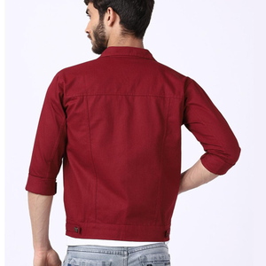 OEM <b>Mens</b> <b>Denim</b> Jean <b>Jacket</b> Casual Outwear Fall <b>Jacket</b> <b>Denim</b> Button up Coat Oversize <b>Denim</b> <b>Jacket</b> for <b>Men</b> acidwash fashion casual - Product Image 2