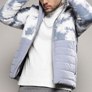 Blouson matelassé pour homme de haute qualité, sur mesure, imperméable, en tissu peigné, avec fermeture éclair, respirant, pour l'hiver, style urbain, vente en gros - Product Image 2