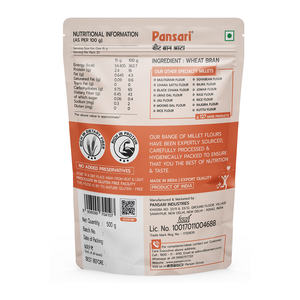 Harina de Salvado de Trigo Pansari Atta 500g, Harina de Salvado de Trigo Alta en Fibra - Product Image 2