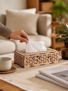 ILAHI's Marbled MDF Printed Rectangular Baking Paint Multifunctional Handmade Kitchen <b>Tabletop</b> Non-folding <b>Storage</b> Holder Rack - Product Image 5
