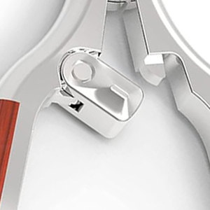 Juego de Herramientas Profesionales de Manicura de Acero Inoxidable de Alta Calidad, Cortaúñas Curvo, Cortacutículas con Apertura de Mandíbula Ancha y Suave - Product Image 3