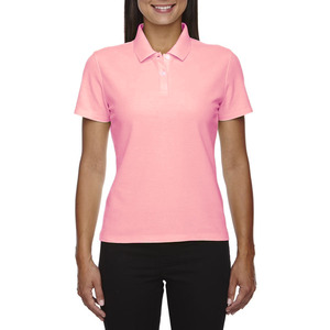 Polo de Golf de Manga Corta de Color Sólido con Estampado Personalizado, Transpirable, de Secado Rápido, 180 g/m², Cuello de Dos Tonos, Logotipo DTF OEM, en Blanco - Product Image 1