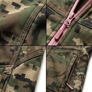Chaqueta de Caza Impermeable con Logotipo Personalizado para Hombre, Chaqueta Deportiva de Exterior Transpirable, Térmica, Resistente al Viento y que Absorbe la Humedad - Product Image 4