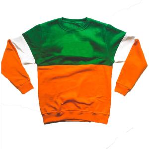 Sweat-shirt ras du cou avec logo brodé de haute qualité en éponge française pour l'université et les sororités Technique lavée - Product Image 1