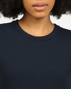 เดรสทรงเข้ารูปแขนสั้นผ้าริบยอดนิยม ผู้จำหน่ายเดรสไหมพรมทรงสลิมฟิต รับสกรีนโลโก้ตามสั่ง - Product Image 2