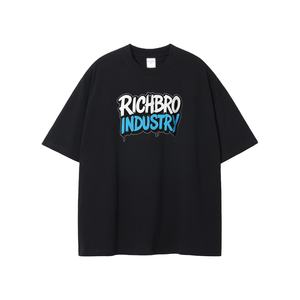 T-shirt de fitness et de gymnastique pour hommes, coupe ajustée, haut d'entraînement, vêtements de sport à séchage rapide, usine directe, industrie de Richbro, OEM - Product Image 4