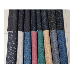 Dalles de sol de haute qualité pour salle de sport, tapis de fitness, revêtement de sol en caoutchouc, rouleau de dalles - Product Image 2