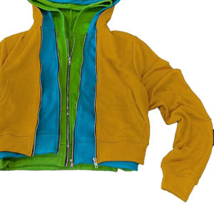 Fabricantes de Sudaderas con Capucha para Ropa Personalizada, Sudadera con Capucha de Algodón Grueso de Tres Capas con Cierre para Hombre - Product Image 3