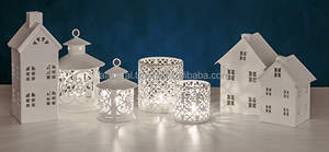 โคมไฟโลหะสีขาวสำหรับตกแต่งบ้านใช้ตกแต่งทุกประเภทในงานปาร์ตี้กลางแจ้งในร่มปรับแต่งได้ - Product Image 2