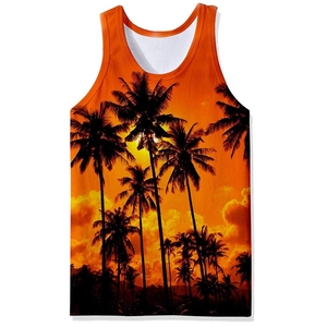 Camiseta sin Mangas Sublimada para Hombre, Diseño Estadounidense 2026, Personalizable, de Alta Calidad, para Gimnasio, Fitness, Entrenamiento - Product Image 4